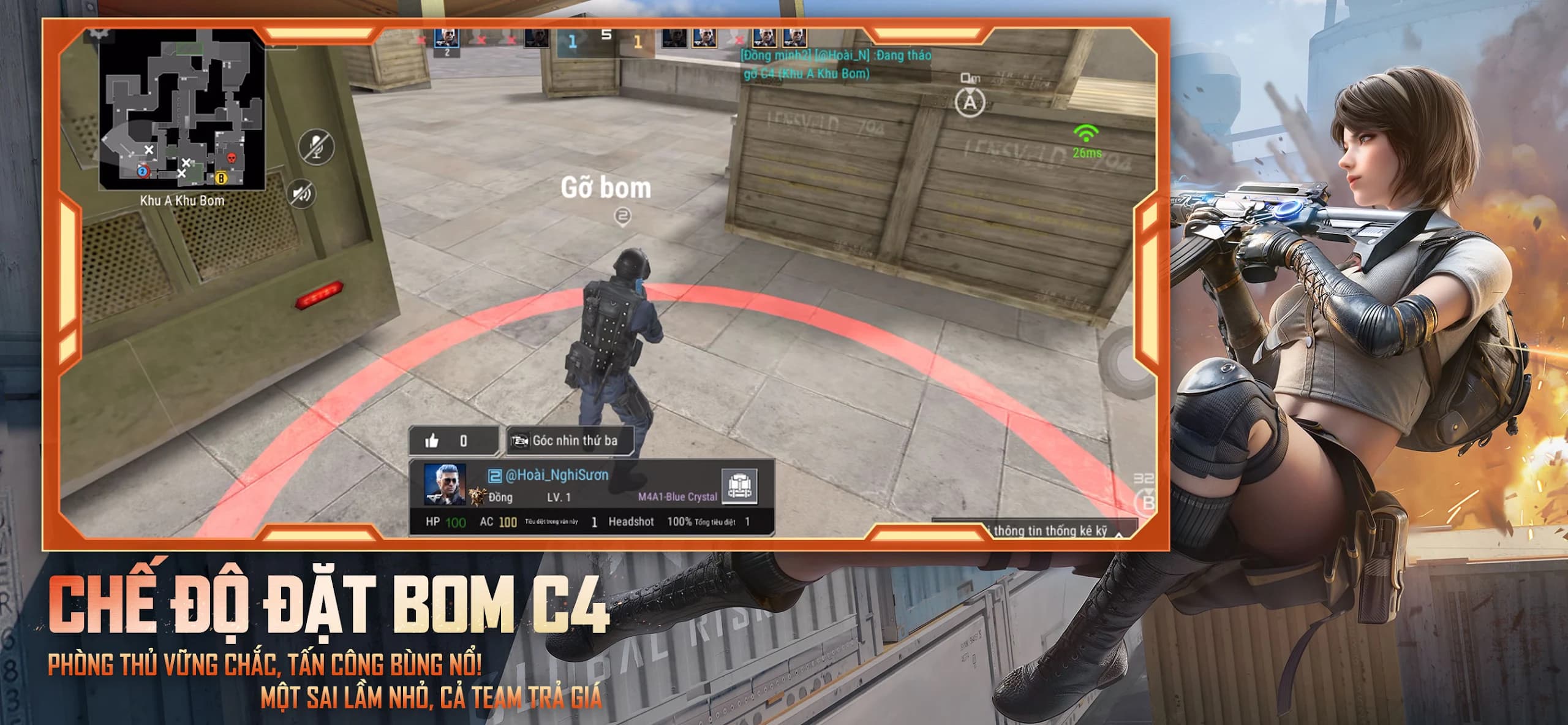 Tính năng nổi bật giúp Crossfire giữ vững sức hút